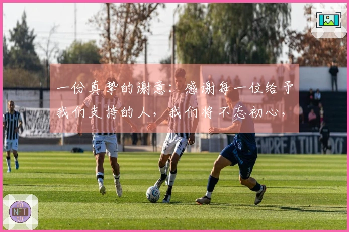 一份真挚的谢意：感谢每一位给予我们支持的人，我们将不忘初心，砥砺前行